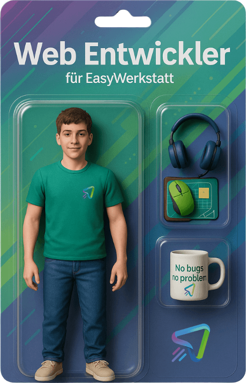 Webentwickler bei der Arbeit